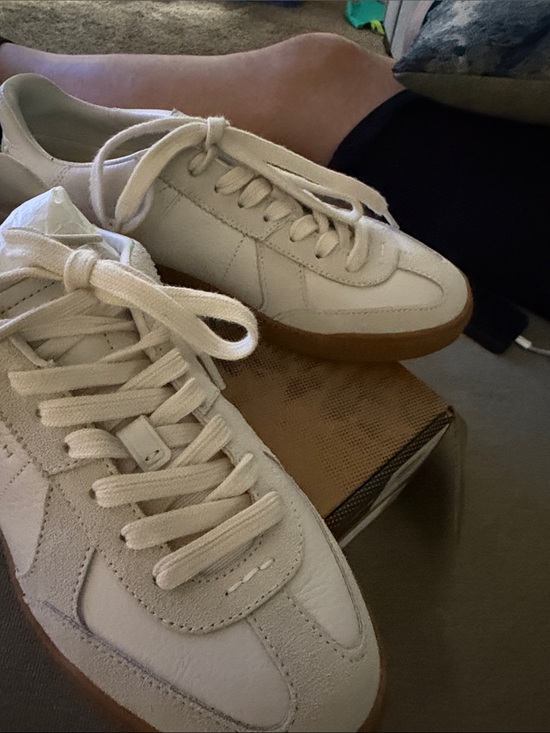 Coach Shoes - Coach Cream and Gum Sole Low-Top Sneakers